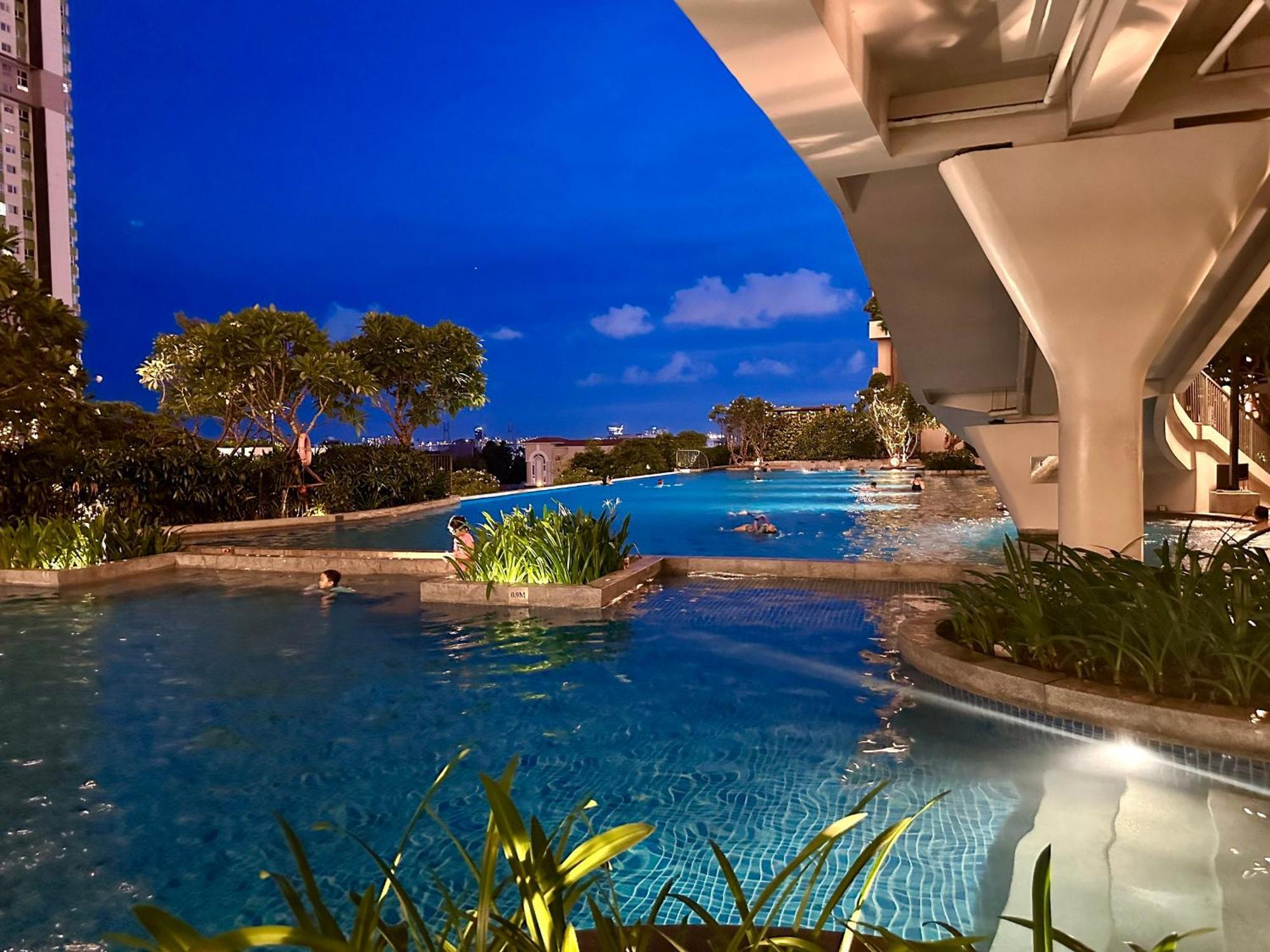 Feliz Luxurry Duplex Apartment Saigon Ho Chi Minh-staden Exteriör bild