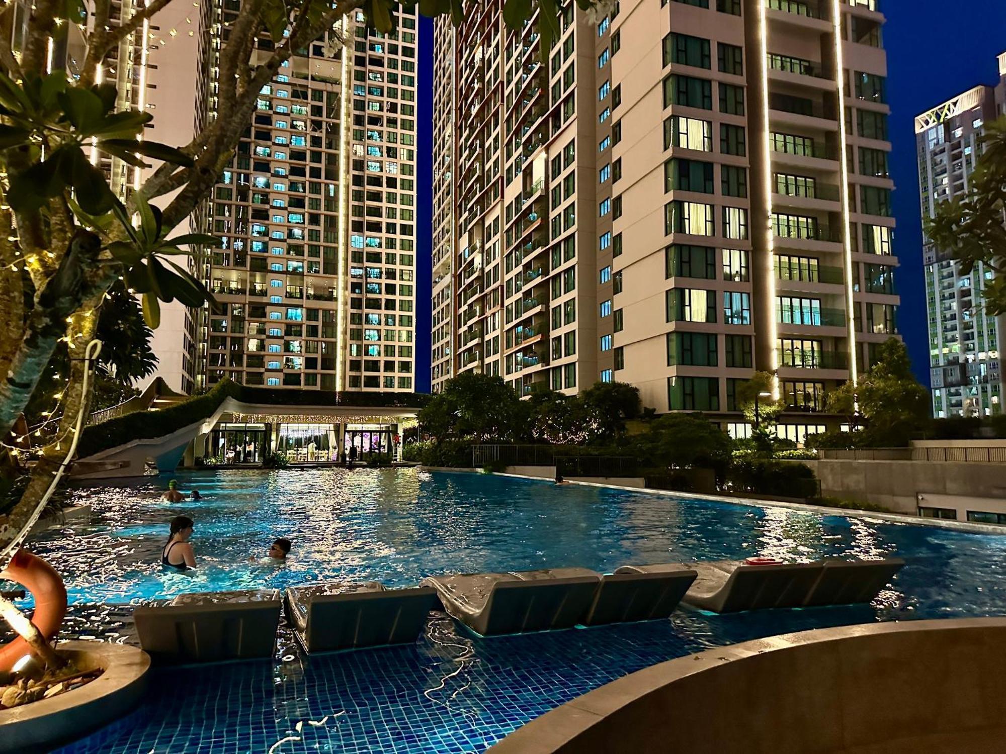 Feliz Luxurry Duplex Apartment Saigon Ho Chi Minh-staden Exteriör bild